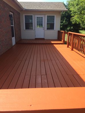 Deck Painting in Clarksville, IN (2)